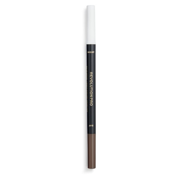 Revolution Pro - Augenbrauenstift - 24H Day & Night Brow Pen - Dark Brown