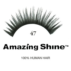 Amazing Shine - Falsche Wimpern - Wimpernbänder - Nr. 47 - Echthaar