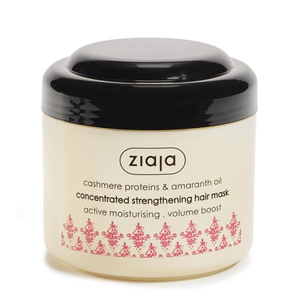 Ziaja - Haarmaske - Cashmere Proteins & Amaranth Oil Concentrated Strengthening Hair Mask