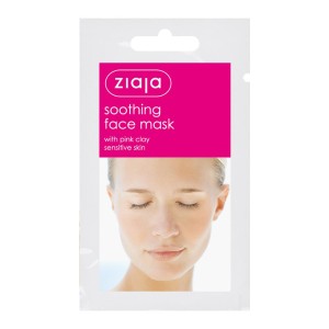 Ziaja - soothing face mask with pink clay