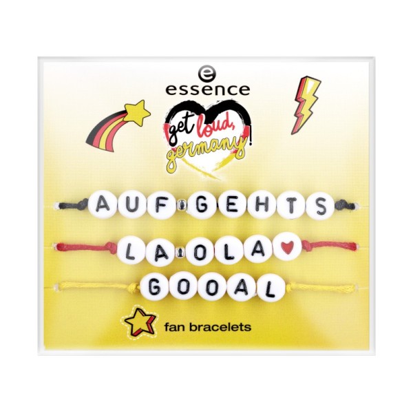 essence - Armbänder - get loud, germany! - fan bracelets 01 - das ding muss rein