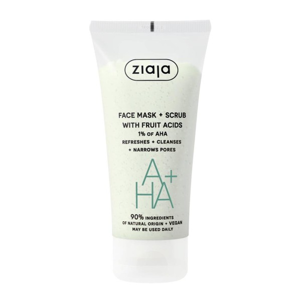 Ziaja - Face mask and scrub - Face mask and scrub with fruit acids